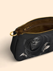 Obsidian Bloom Classic Zip Pochette QR0TD217