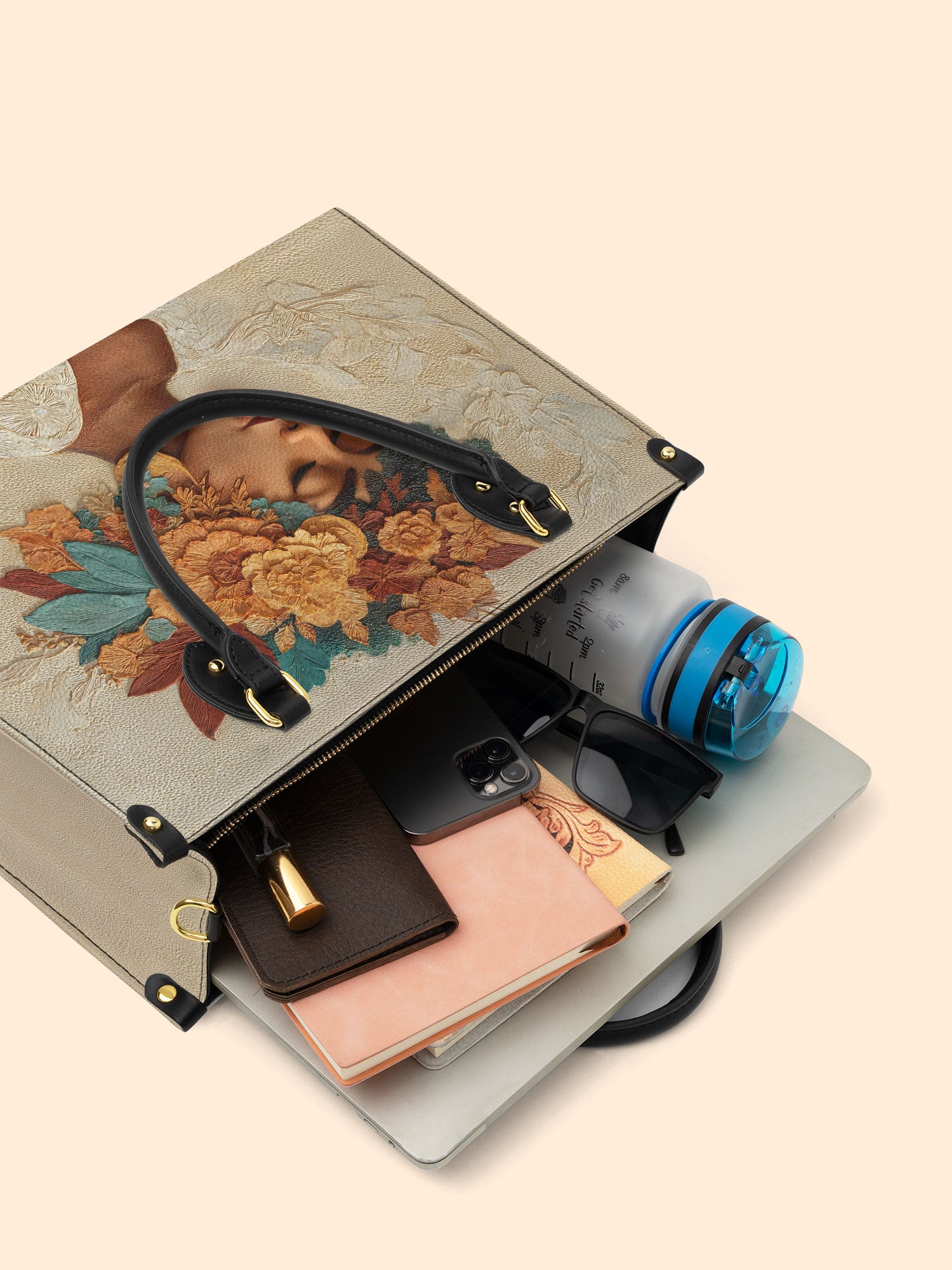 Autumn Radiance Premium Leather Handbag QR0HH074