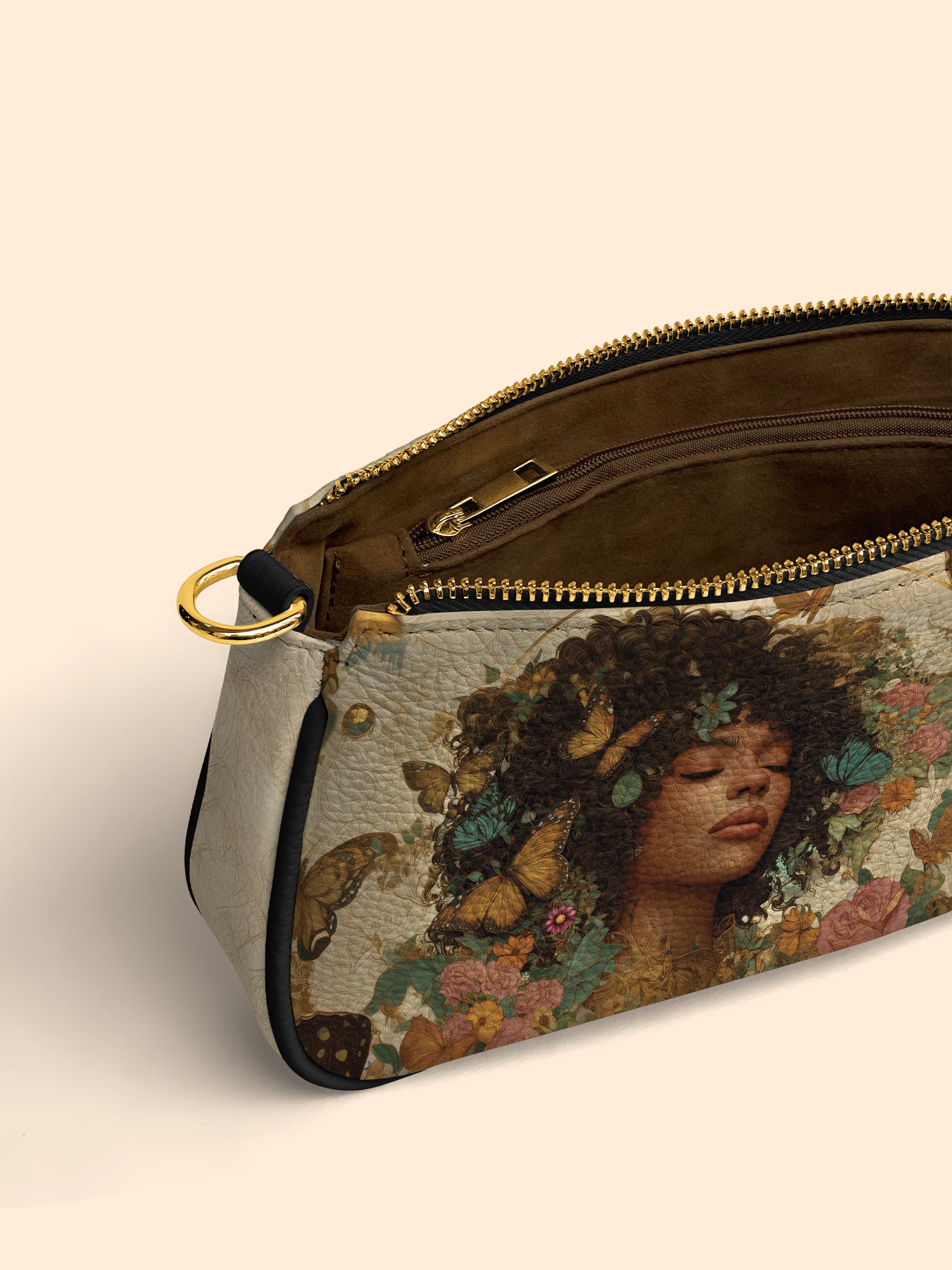 Floral Queen Classic Zip Pochette QR0HH113