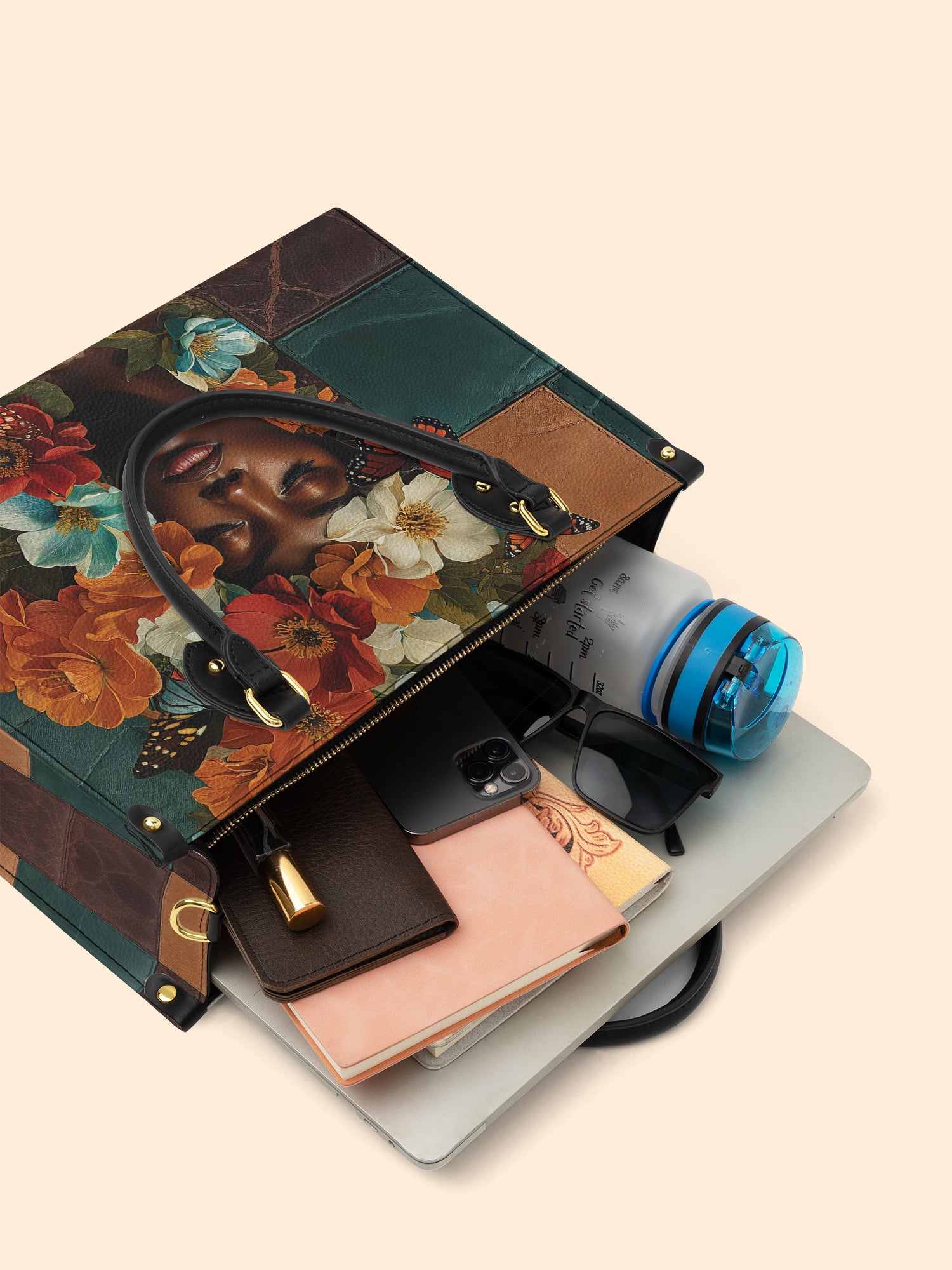 Storm Whisper Premium Leather Handbag QR0XD238