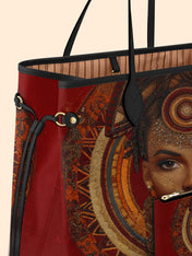 Ebony Aura Classic Shopper Tote QR0XD008