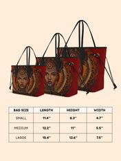 Ebony Aura Classic Shopper Tote QR0XD008