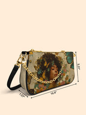 Floral Queen Classic Zip Pochette QR0HH113
