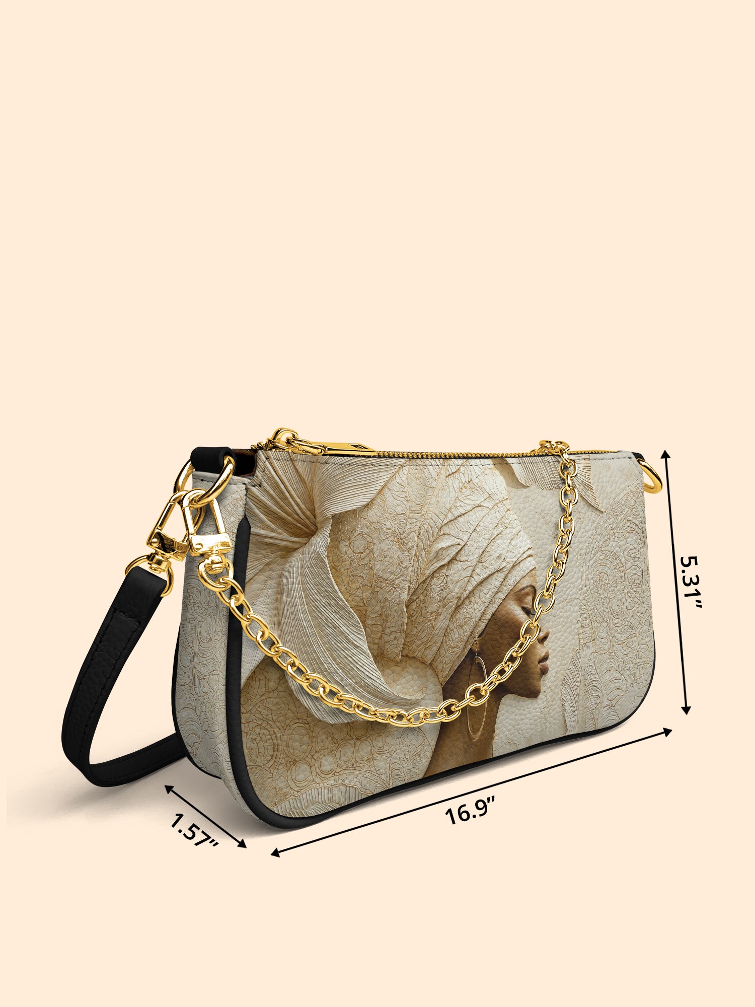 Blossom Goddess Classic Zip Pochette QR0TV069