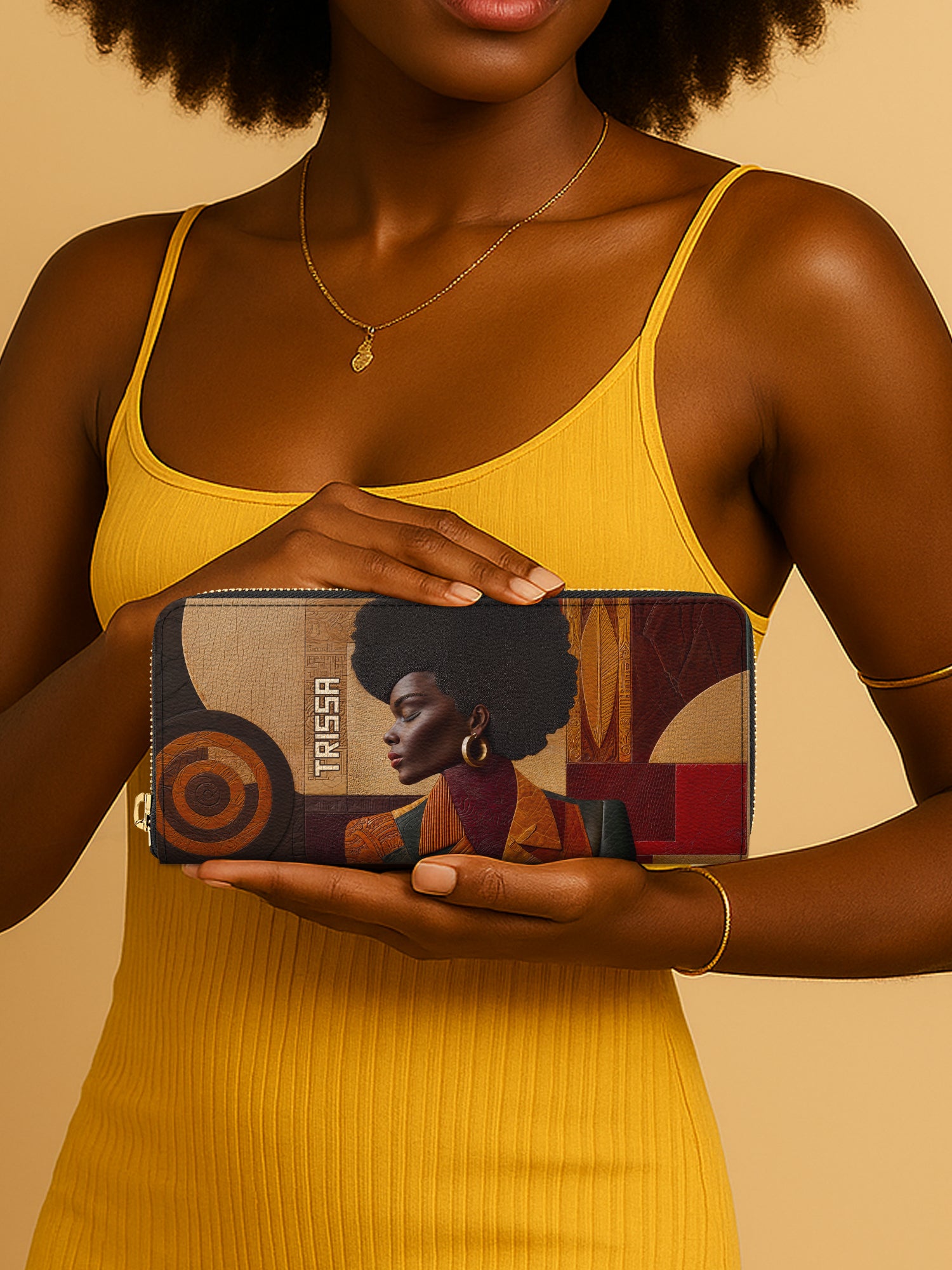 Ember Crown Slimline Zippy Wallet