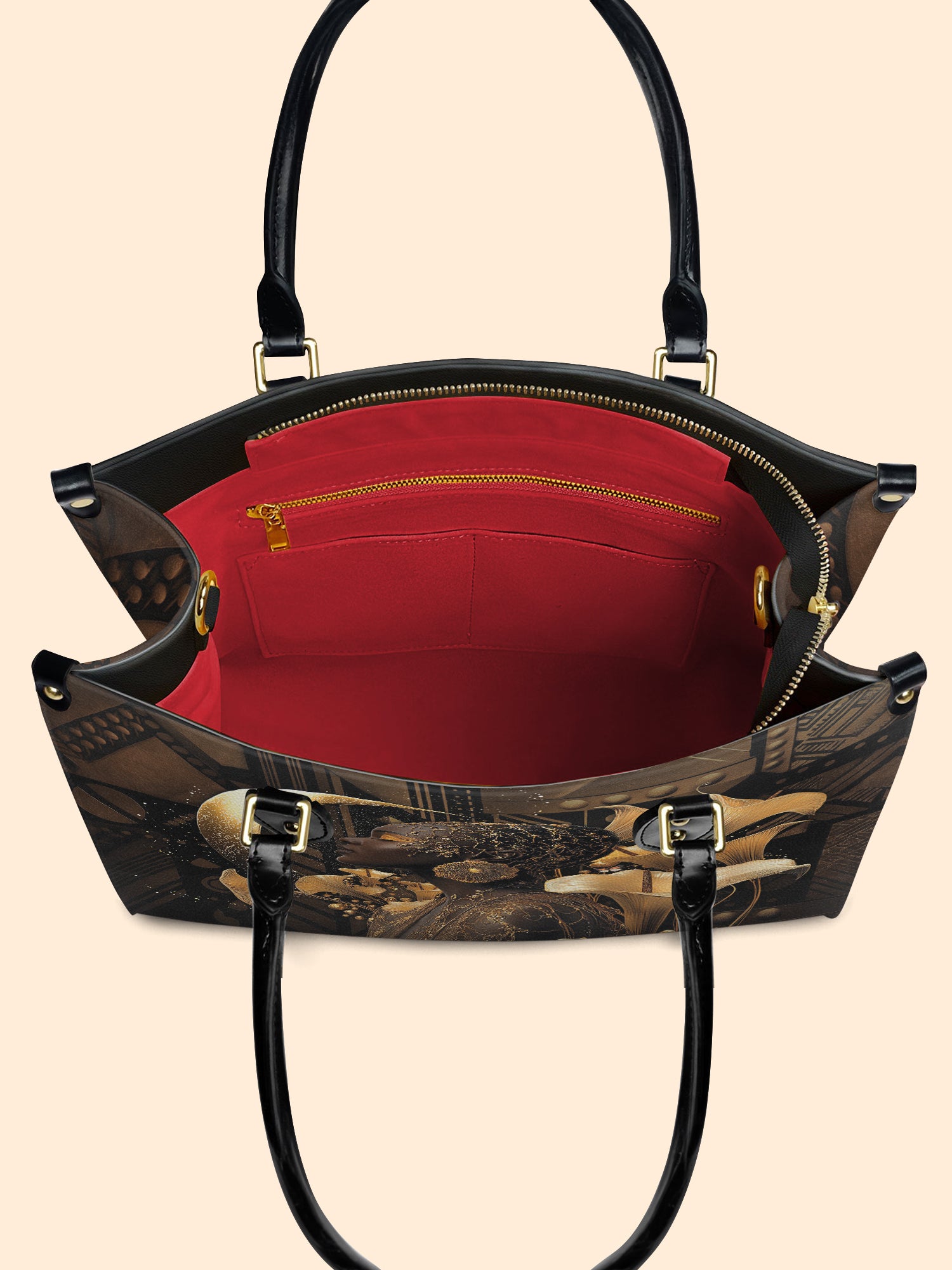 Calla Queen Premium Leather Handbag QR0XD219