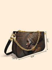 Bronze Serenity Classic Zip Pochette QR0TV079