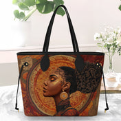 Mocha Sage Classic Shopper Tote QR0XD012