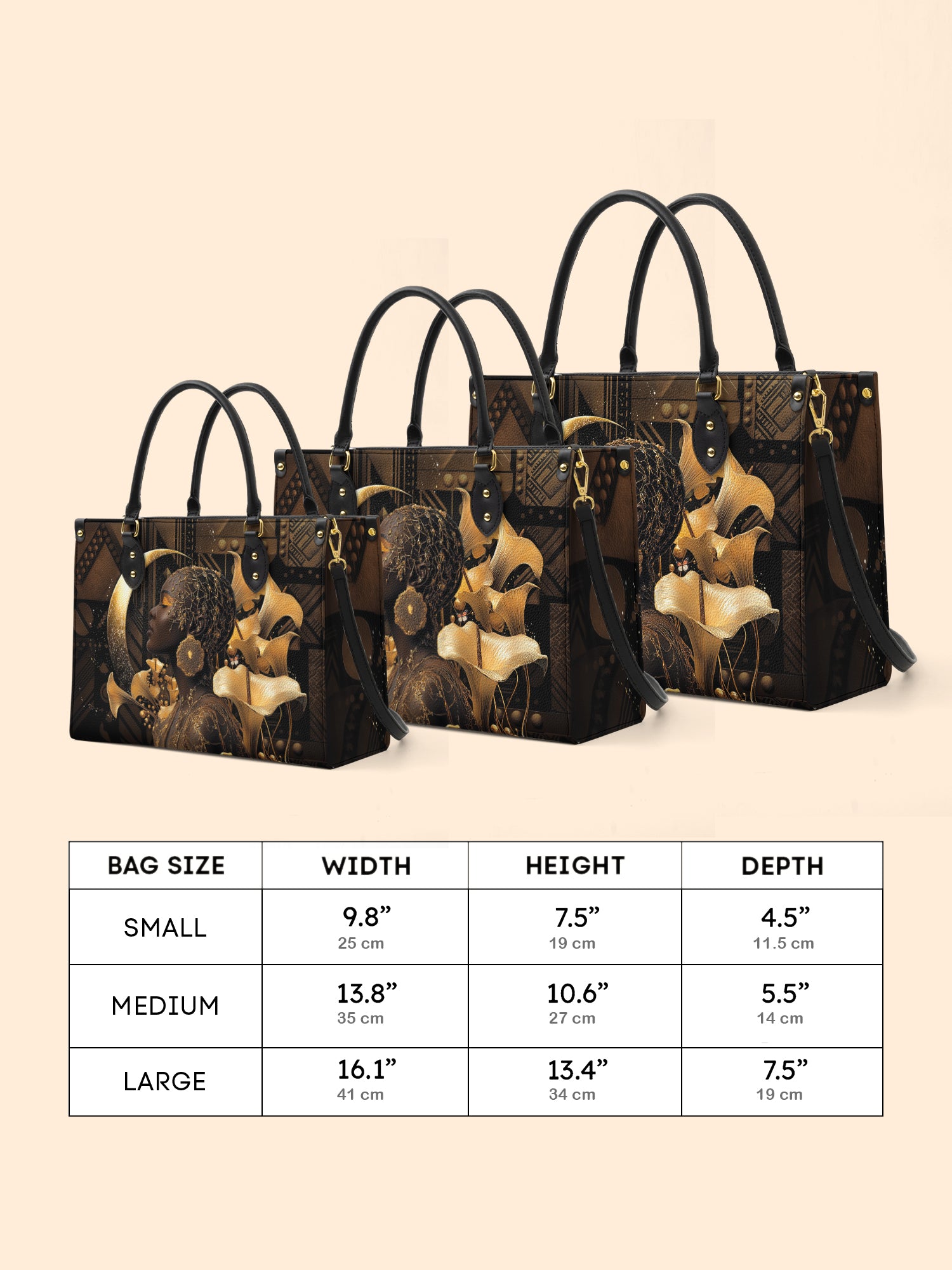 Calla Queen Premium Leather Handbag QR0XD219