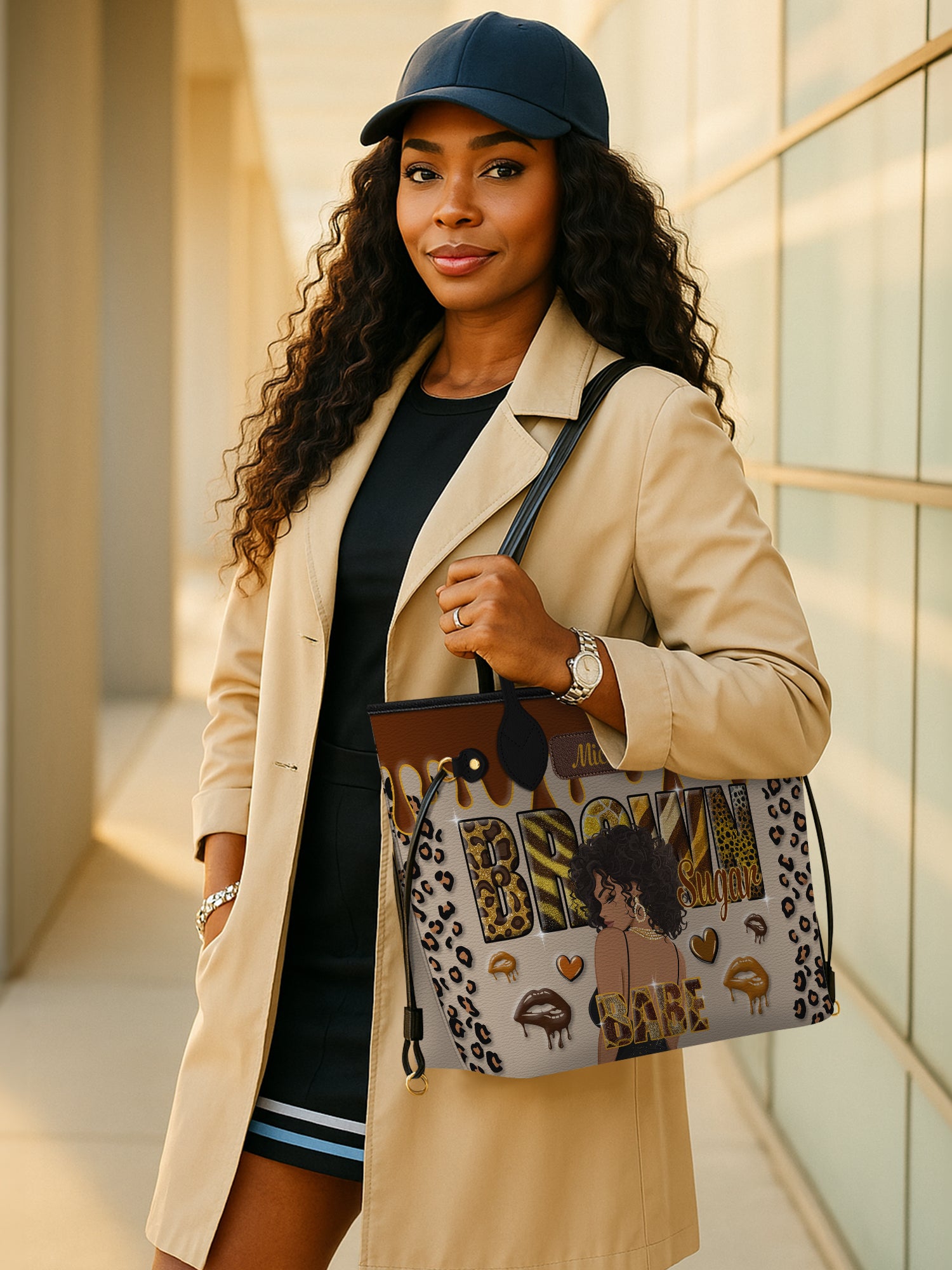 Brown Sugar Classic Shopper Tote