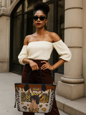 Brown Sugar Classic Shopper Tote