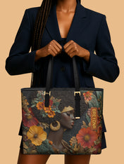 Ember Grace Sleek Leather Tote