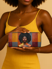 Coded Skin Slimline Zippy Wallet QR0XD022