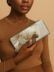 Blossom Goddess Slimline Zippy Wallet QR0TV071