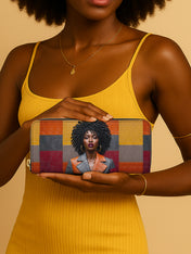 Pattern Code Slimline Zippy Wallet QR0XD021