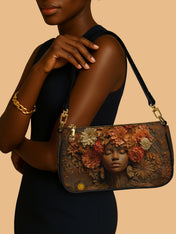 Afro Flora Classic Zip Pochette QR0TV041