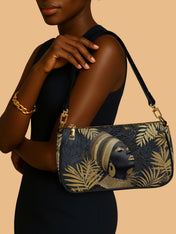 Ebony Majesty Classic Zip Pochette QR0TD120