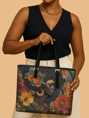 Ember Grace Sleek Leather Tote