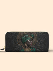 African Serpent Slimline Zippy Wallet QR0XD485