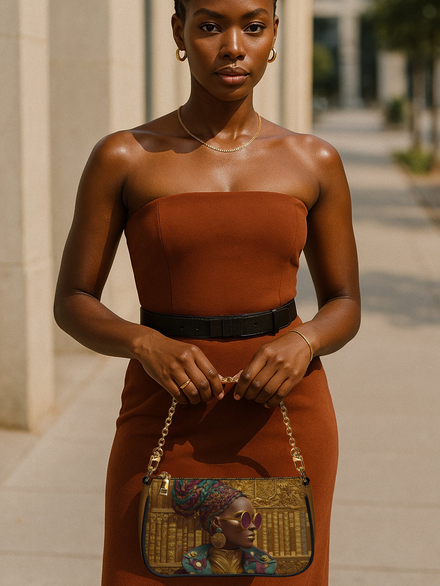 Crown And Knowledge Classic Zip Pochette QR0XD440