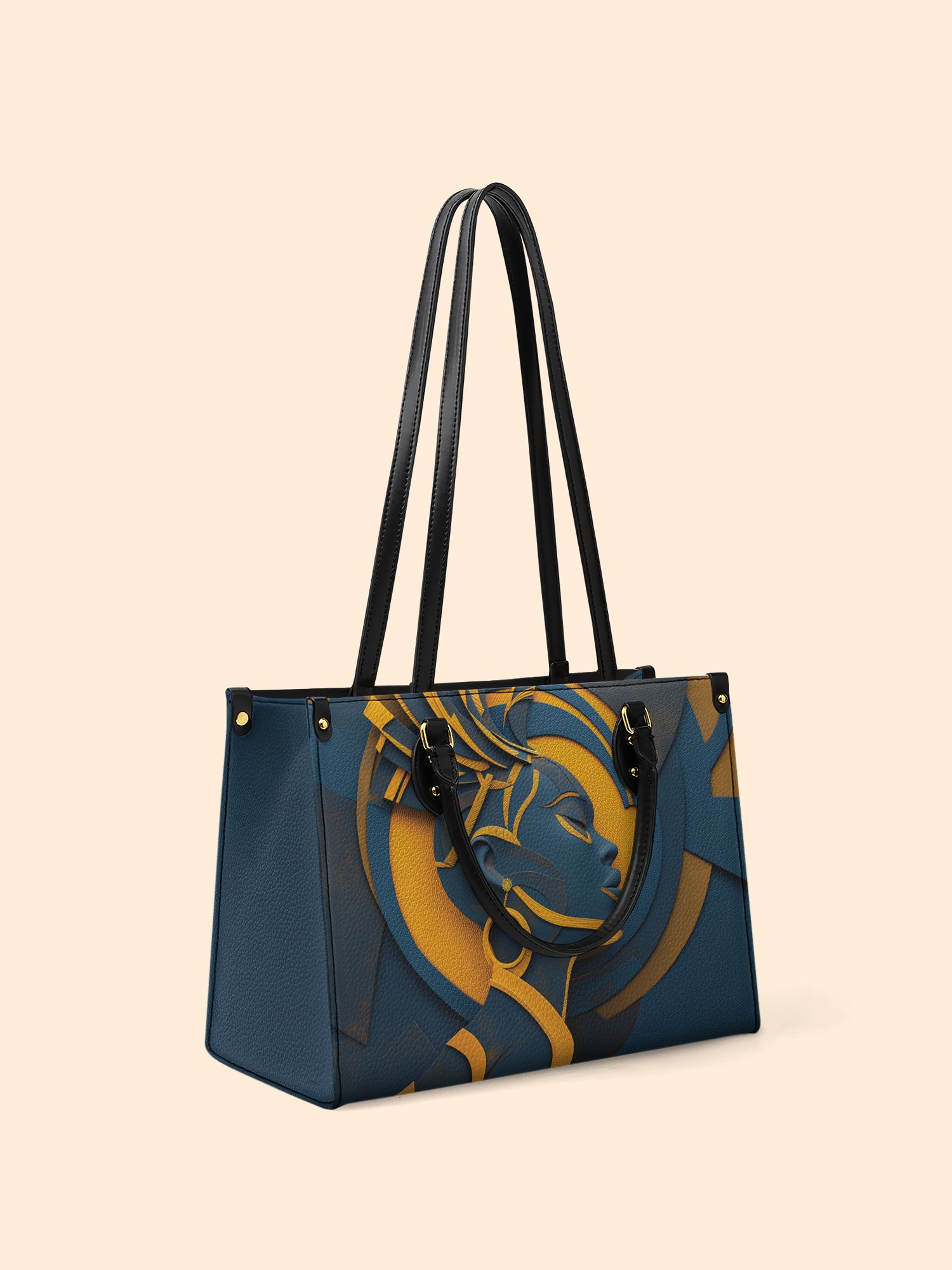 Luminous Identity Premium Leather Handbag QR0TD137