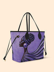 Violet Flow Classic Shopper Tote QR0XD430
