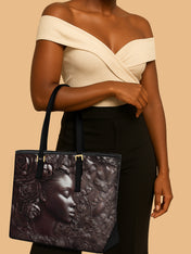 Florissant Grace Sleek Leather Tote QR0XD027