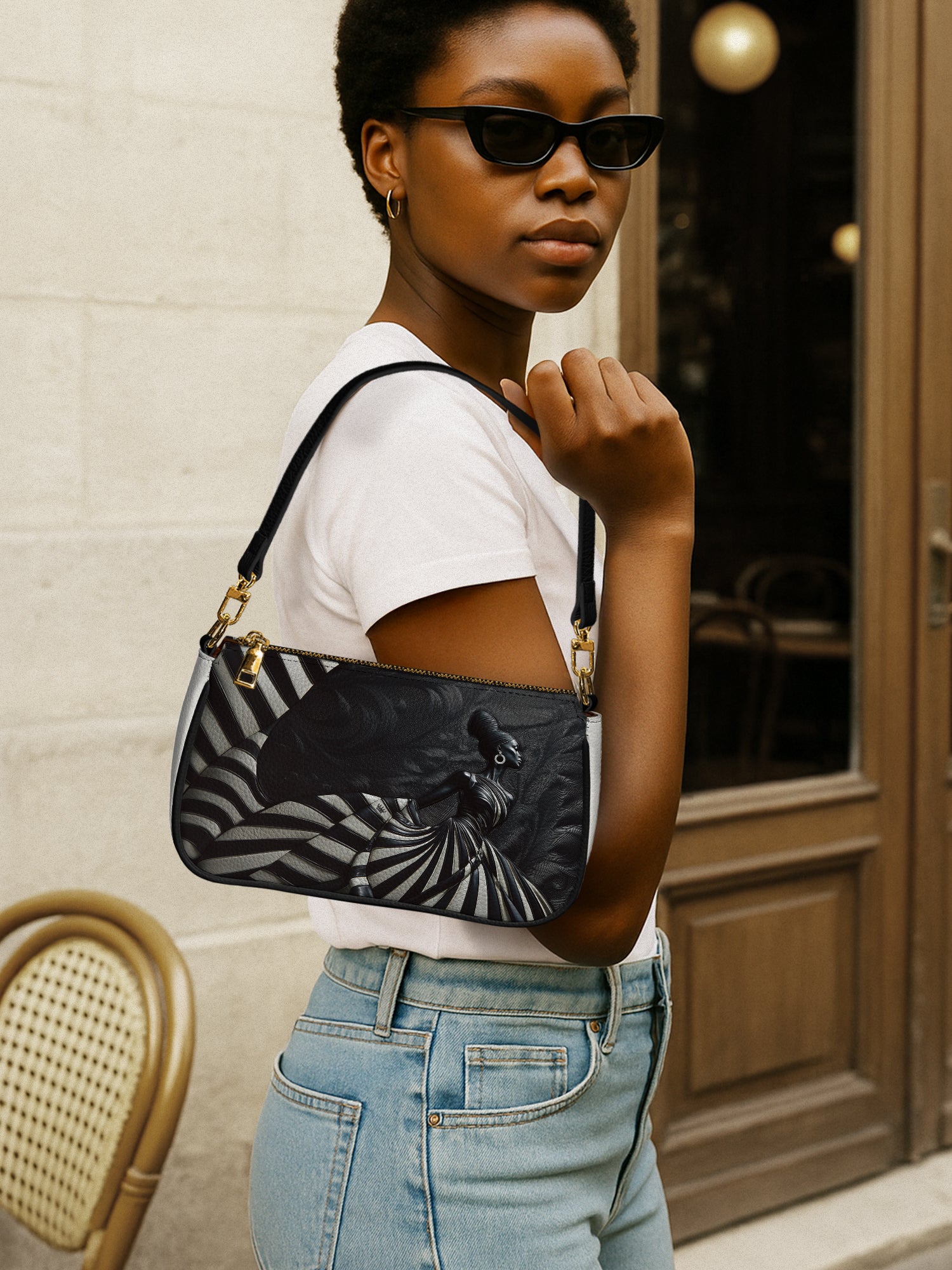 Monarch of Lines Classic Zip Pochette QR0XD438