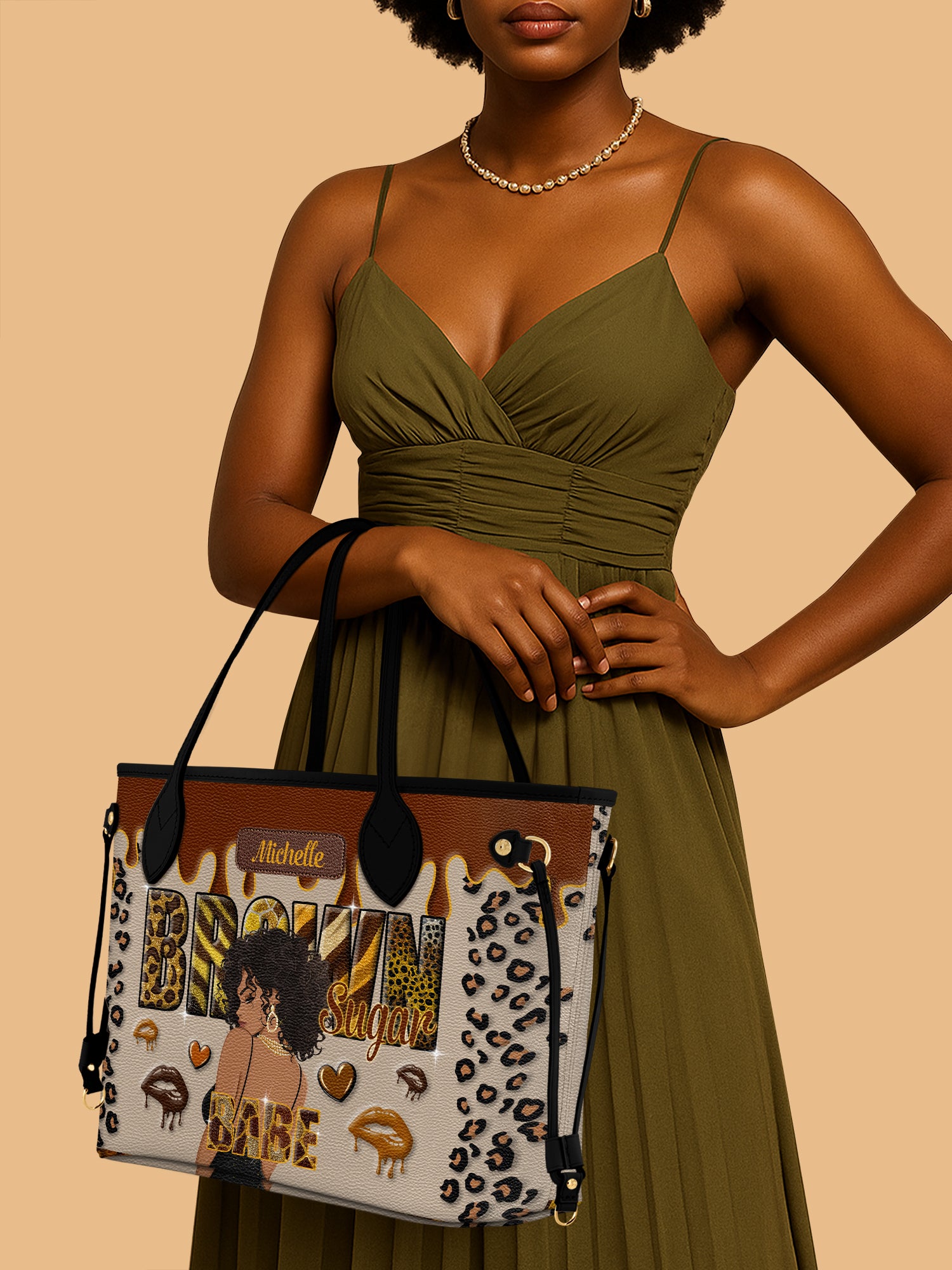 Brown Sugar Classic Shopper Tote