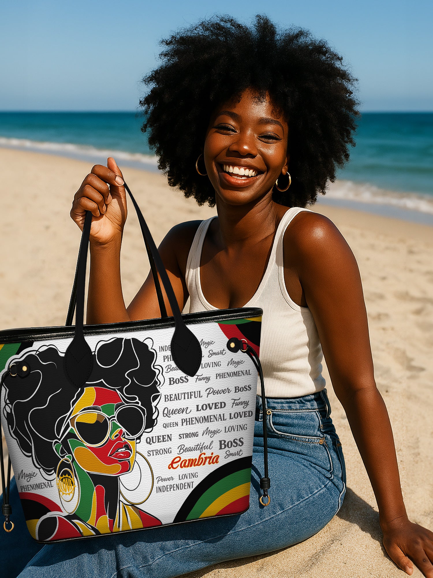 Queen Power Classic Shopper Tote