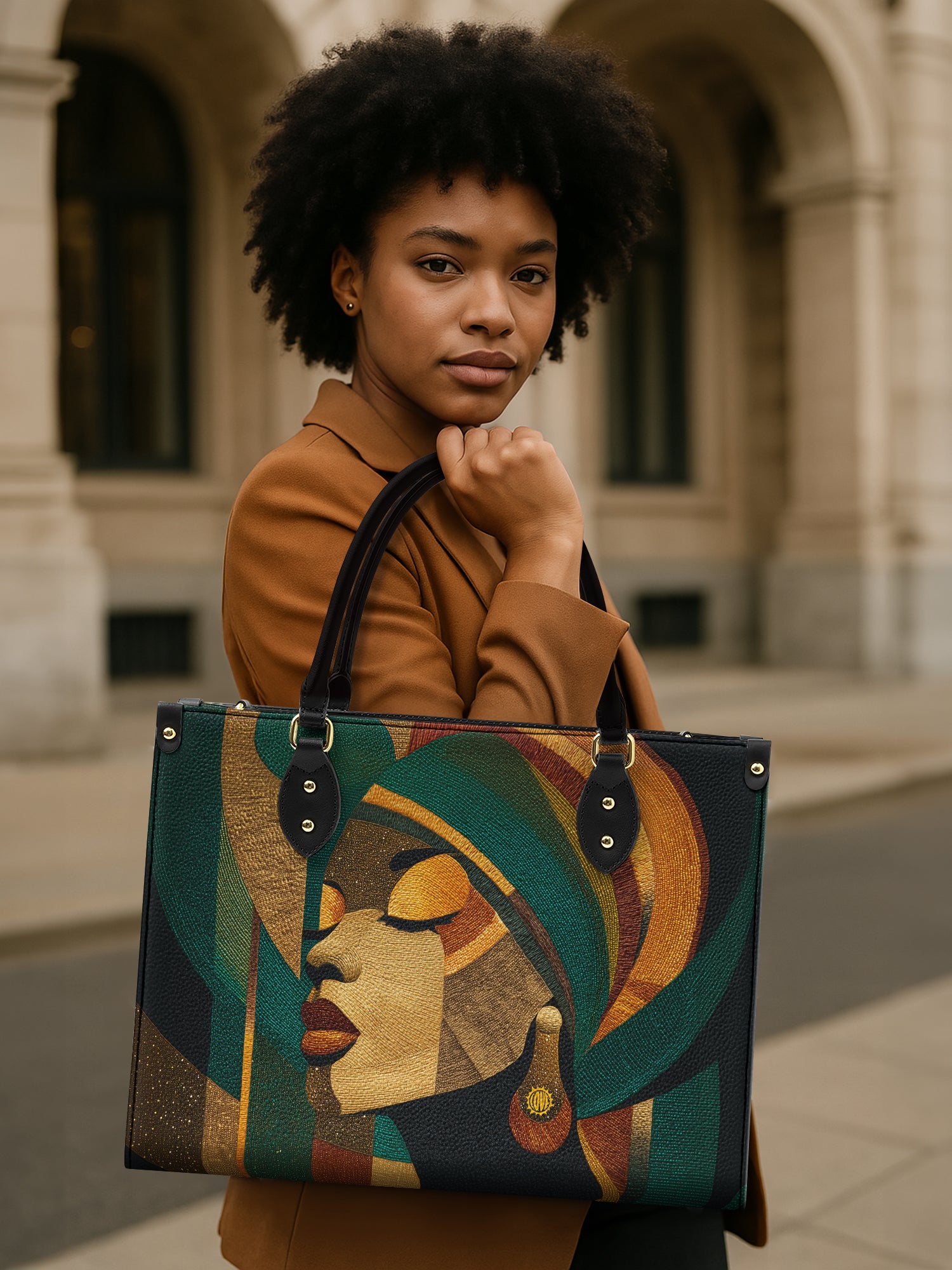 Velvet Ritual Premium Leather Handbag QR0XD514