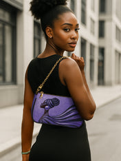 Violet Flow Classic Zip Pochette QR0XD436