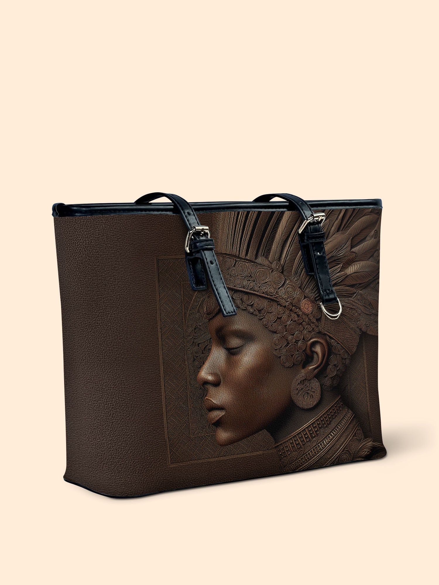 Back to Africa V1 Leather Bucket Bag QR0XD730