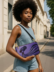 Violet Flow Classic Zip Pochette QR0XD436