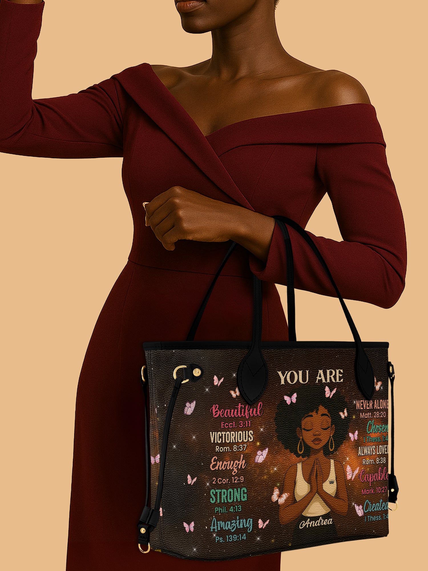 Radiant Strength Classic Shopper Tote