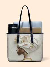 Pearl Serenity Leather Bucket Bag QR0TV193