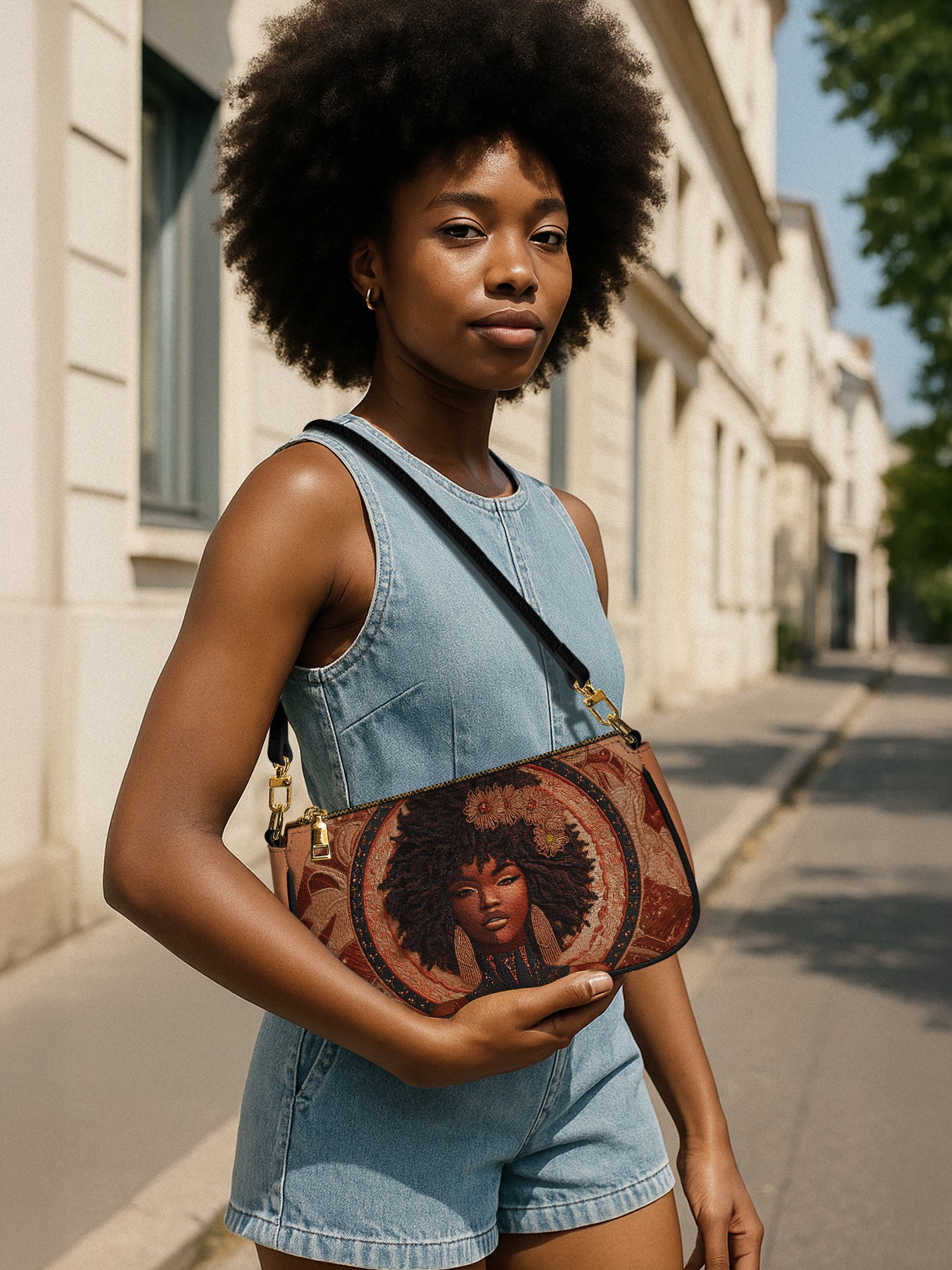 Obsidian Muse Classic Zip Pochette QR0XD191