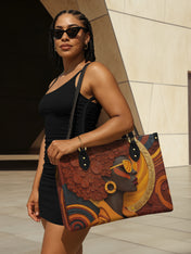 Royal Vision Premium Leather Handbag QR0TD313