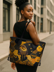 Queen Bee Classic Shopper Tote