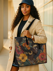 Ember Grace Sleek Leather Tote