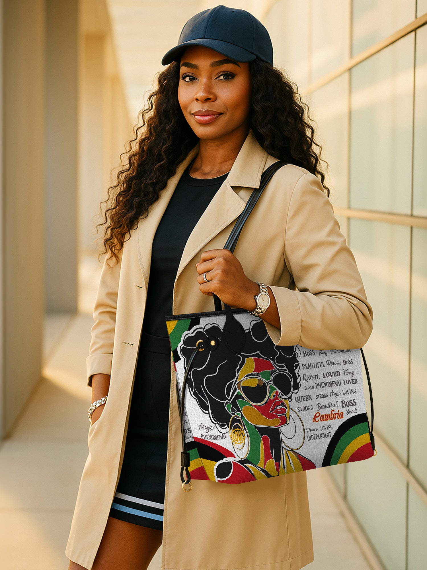 Queen Power Classic Shopper Tote