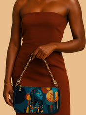 Echo Of Tribe Classic Zip Pochette QR0TV183