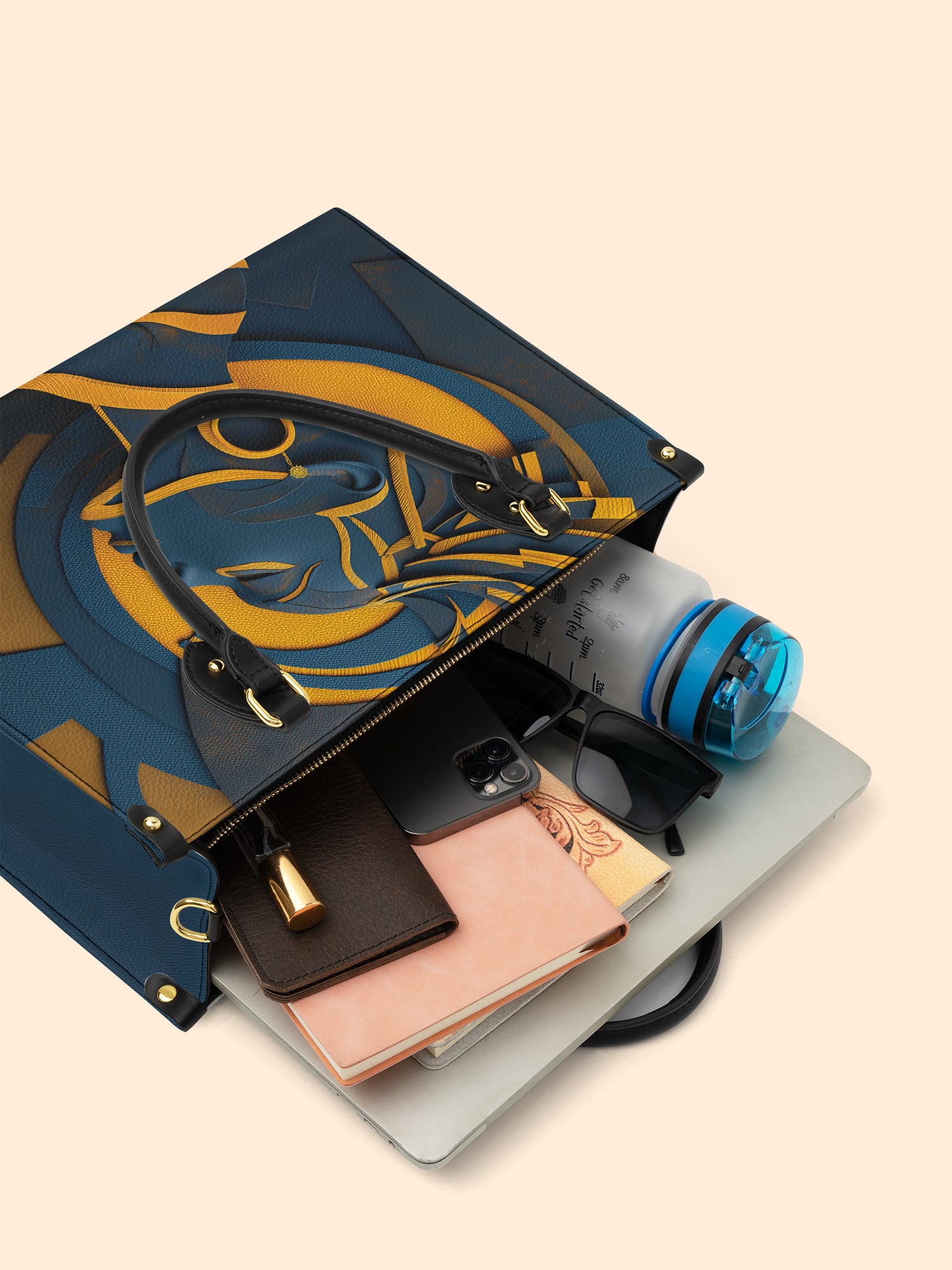 Luminous Identity Premium Leather Handbag QR0TD137