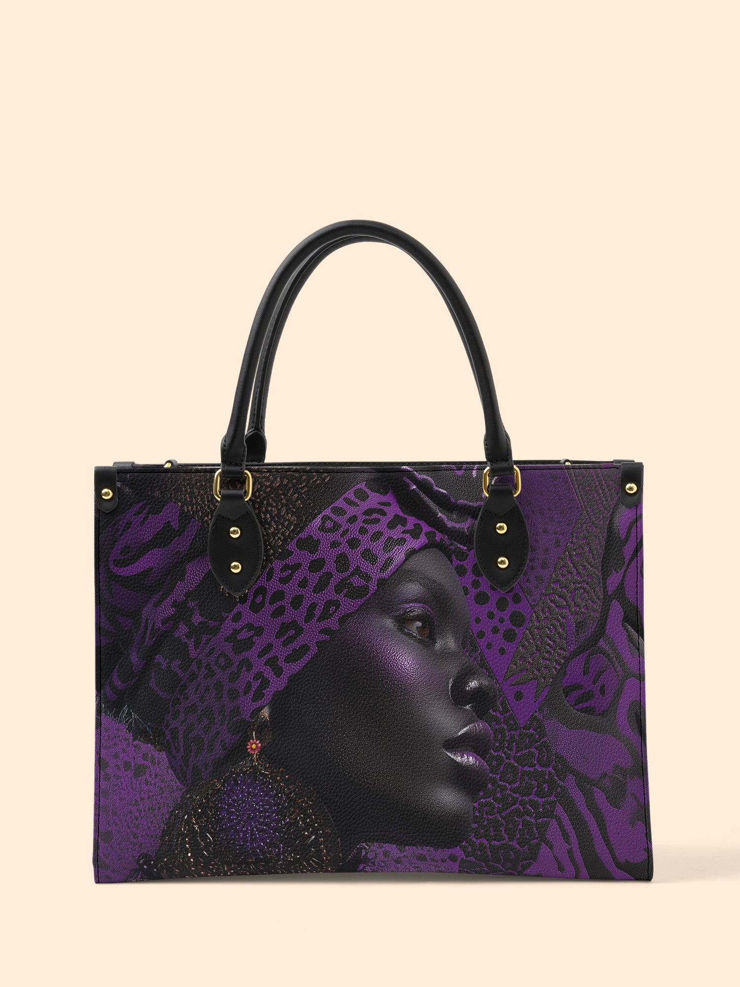 Panther Power Premium Leather Handbag QR0HH100