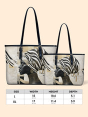 Symphony In Stripes Leather Bucket Bag QR0TV195
