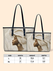Ivory Blossom Leather Bucket Bag QR0TV191