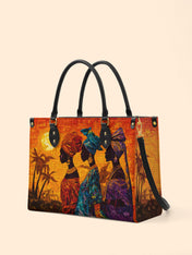 Golden Sisters Premium Leather Handbag QR0TD089