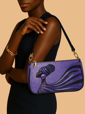 Violet Flow Classic Zip Pochette QR0XD436