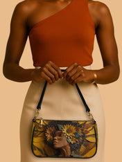Golden Sunflower Classic Zip Pochette QR0TD380