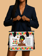 Black History Power Classic Shopper Tote